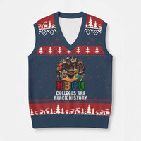 HBCU Colleges Are Black History V-Neck Knit Sweater Vest African Education - Wonder Print Shop