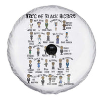ABCs of Black History Month Spare Tire Cover Black Excellence Pride