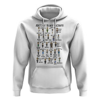 ABCs of Black History Month Hoodie Black Excellence Pride