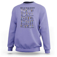 ABCs of Black History Month Sweatshirt Black Excellence Pride