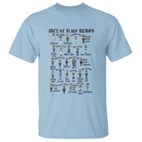 ABCs of Black History Month T Shirt Black Excellence Pride