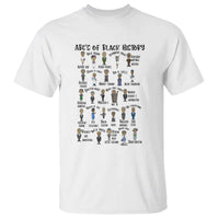 ABCs of Black History Month T Shirt Black Excellence Pride