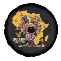 Education Is Freedom Spare Tire Cover Black Teacher Books Black History Month