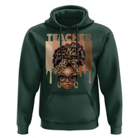 Black Teacher Magic Hoodie Black History Month Afro Hair Melanin