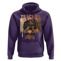 Black Teacher Magic Hoodie Black History Month Afro Hair Melanin