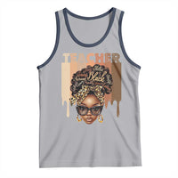 Black Teacher Magic Tank Top Black History Month Afro Hair Melanin