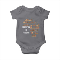 Black History Education Is Freedom Baby Onesie African Roots Africa Map