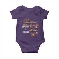 Black History Education Is Freedom Baby Onesie African Roots Africa Map