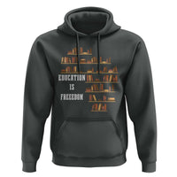 Black History Education Is Freedom Hoodie African Roots Africa Map