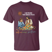 I Am Piecing Your Broken Pieces Christian Healing T Shirt Jesus Comfort Faith Restoration Inspirational Gift
