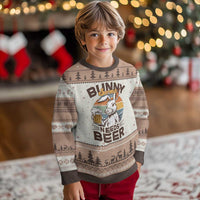 Some Bunny Needs Beer Funny Easter Drinking Humor Ugly Christmas Sweater Retro Rabbit Beer Lover Gift