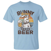 Some Bunny Needs Beer Funny Easter Drinking Humor T Shirt Retro Rabbit Beer Lover Gift