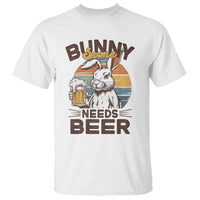 Some Bunny Needs Beer Funny Easter Drinking Humor T Shirt Retro Rabbit Beer Lover Gift
