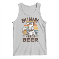 Some Bunny Needs Beer Funny Easter Drinking Humor Tank Top Retro Rabbit Beer Lover Gift