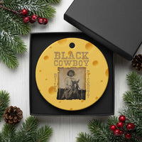 Bill Pickett Ceramic Ornament Black Cowboy Western Legend Vintage - Wonder Print Shop