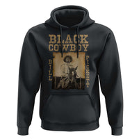 Bill Pickett Hoodie Black Cowboy Western Legend Vintage