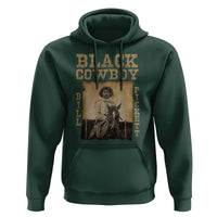 Bill Pickett Hoodie Black Cowboy Western Legend Vintage