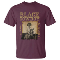 Bill Pickett T Shirt Black Cowboy Western Legend Vintage