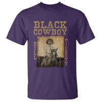 Bill Pickett T Shirt Black Cowboy Western Legend Vintage