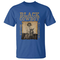 Bill Pickett T Shirt Black Cowboy Western Legend Vintage