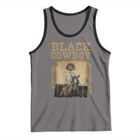 Bill Pickett Tank Top Black Cowboy Western Legend Vintage