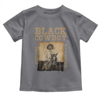 Bill Pickett Toddler T Shirt Black Cowboy Western Legend Vintage