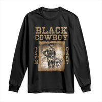 Isom Dart Long Sleeve Shirt Black Cowboy Western Legend Vintage
