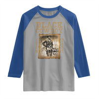 Isom Dart Raglan Shirt Black Cowboy Western Legend Vintage