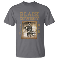 Isom Dart T Shirt Black Cowboy Western Legend Vintage