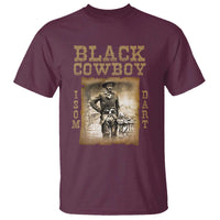 Isom Dart T Shirt Black Cowboy Western Legend Vintage