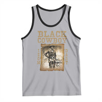 Isom Dart Tank Top Black Cowboy Western Legend Vintage