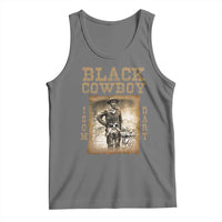 Isom Dart Tank Top Black Cowboy Western Legend Vintage