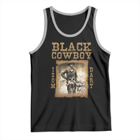 Isom Dart Tank Top Black Cowboy Western Legend Vintage