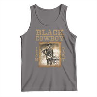 Isom Dart Tank Top Black Cowboy Western Legend Vintage