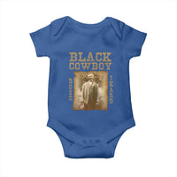 Bose Ikard Baby Onesie Black Cowboy Western Legend Vintage