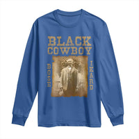 Bose Ikard Long Sleeve Shirt Black Cowboy Western Legend Vintage