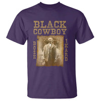 Bose Ikard T Shirt Black Cowboy Western Legend Vintage