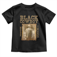 Bose Ikard Toddler T Shirt Black Cowboy Western Legend Vintage