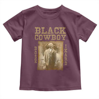 Bose Ikard Toddler T Shirt Black Cowboy Western Legend Vintage