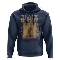 Bass Reeves Hoodie Black Cowboy Western Legend Vintage