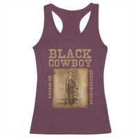 Bass Reeves Racerback Tank Top Black Cowboy Western Legend Vintage