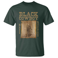 Bass Reeves T Shirt Black Cowboy Western Legend Vintage