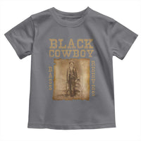 Bass Reeves Toddler T Shirt Black Cowboy Western Legend Vintage