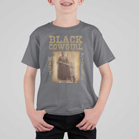 Mary Fields T Shirt For Kid Black Cowgirl Pioneer Western Legend Vintage