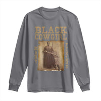 Mary Fields Long Sleeve Shirt Black Cowgirl Pioneer Western Legend Vintage