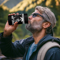 Nat Love 4 in 1 Can Cooler Tumbler Deadwood Dick Black Cowboy Western Legend Vintage