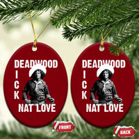 Nat Love Ceramic Ornament Deadwood Dick Black Cowboy Western Legend Vintage - Wonder Print Shop