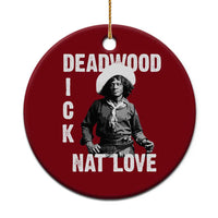Nat Love Ceramic Ornament Deadwood Dick Black Cowboy Western Legend Vintage - Wonder Print Shop
