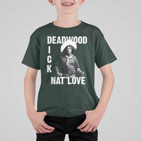 Nat Love T Shirt For Kid Deadwood Dick Black Cowboy Western Legend Vintage