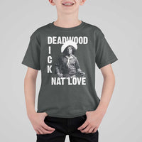 Nat Love T Shirt For Kid Deadwood Dick Black Cowboy Western Legend Vintage